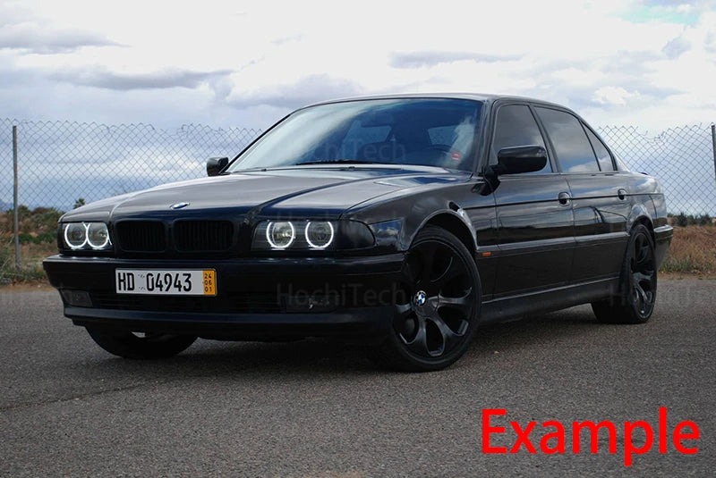 Cotton Angel eyes BMW E60 E61 LCI 528i 530i 535i 550i M5 2007-2010 halogen Headlight