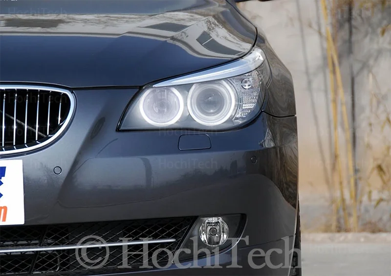 Cotton Angel eyes BMW E60 E61 LCI 528i 530i 535i 550i M5 2007-2010 halogen Headlight