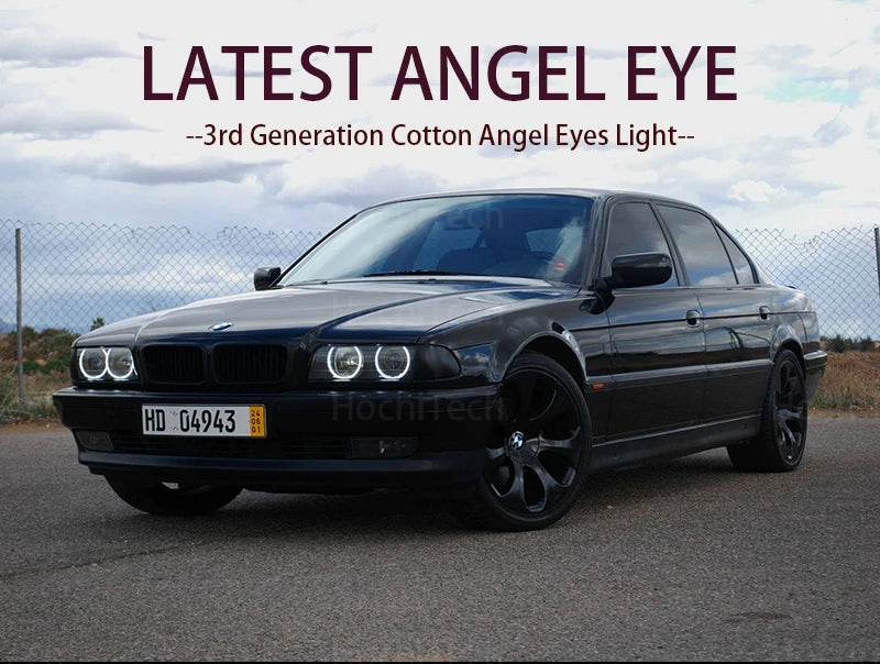 Cotton Angel eyes BMW E60 E61 520i 525i 530i 540i 545i 550i M5 Pre LCI 2003-2007