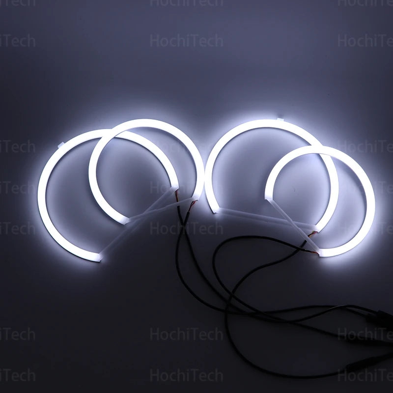 Cotton Angel eyes BMW E60 E61 LCI 528i 530i 535i 550i M5 2007-2010 halogen Headlight